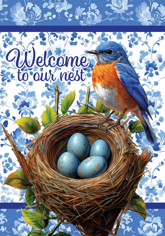 Custom Decor - Bluebird Nest-FM