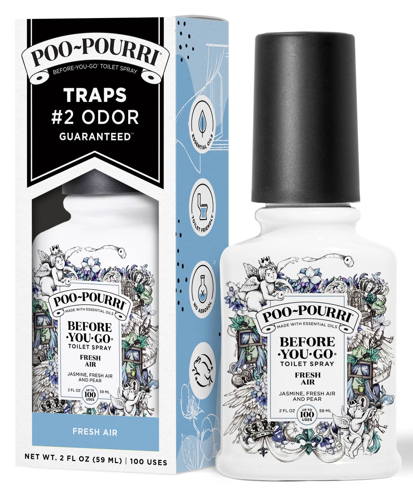 ~Pourri - Poo~Pourri Fresh Air 2oz Toilet Spray