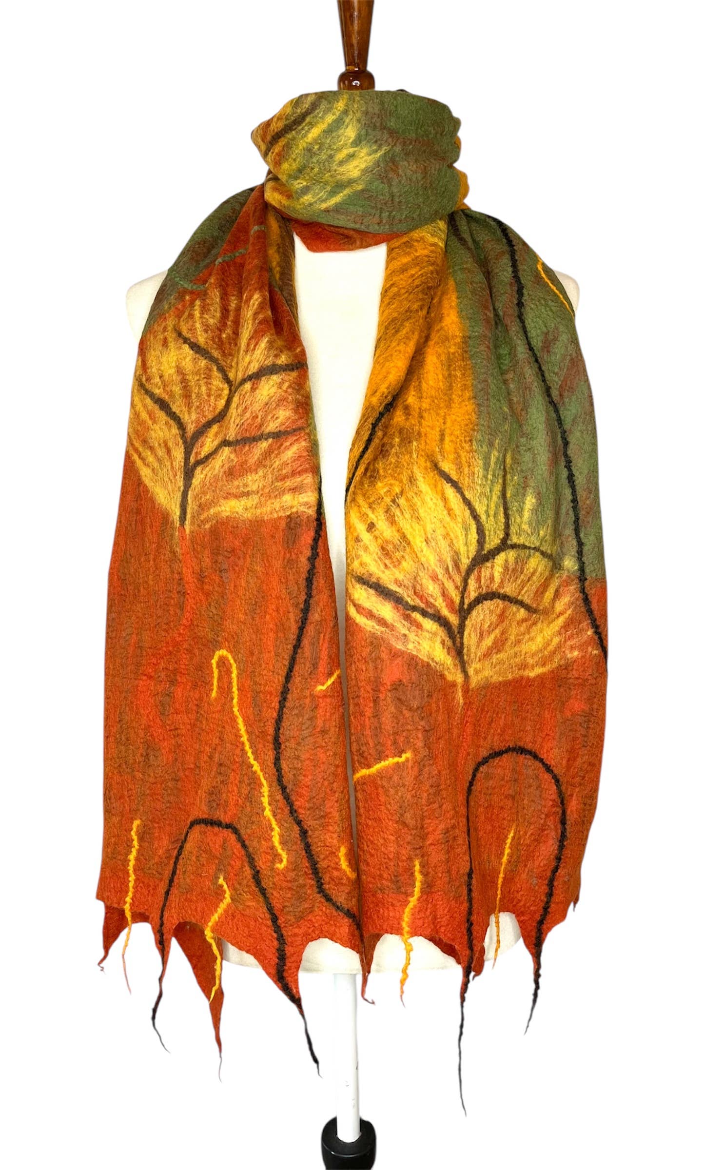 Pomegranate Moon - Autumn Scarf