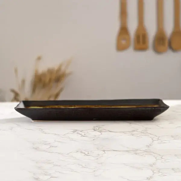 Urban Tokyo - Midori Kanyu 11.75"L Rectangular Shape Serving Platter