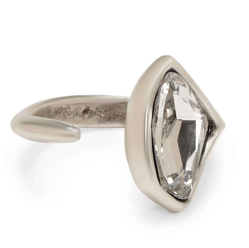 Chanour - Handmade Crystal Brass Ring - NR6092