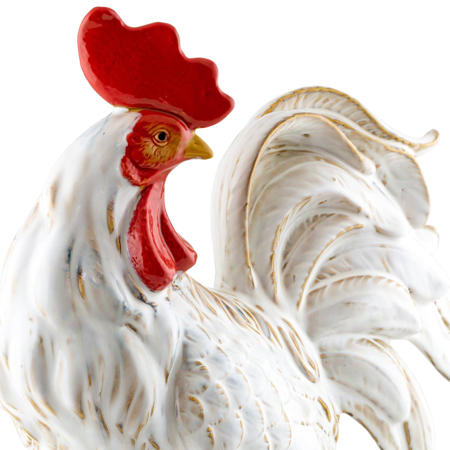 Kavana Decor by The Import Collection - Quinn Large Rooster Figurine