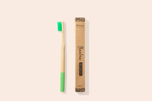 Bamboo Switch - Adult Bamboo Toothbrush | Earth Day Bestseller: Green