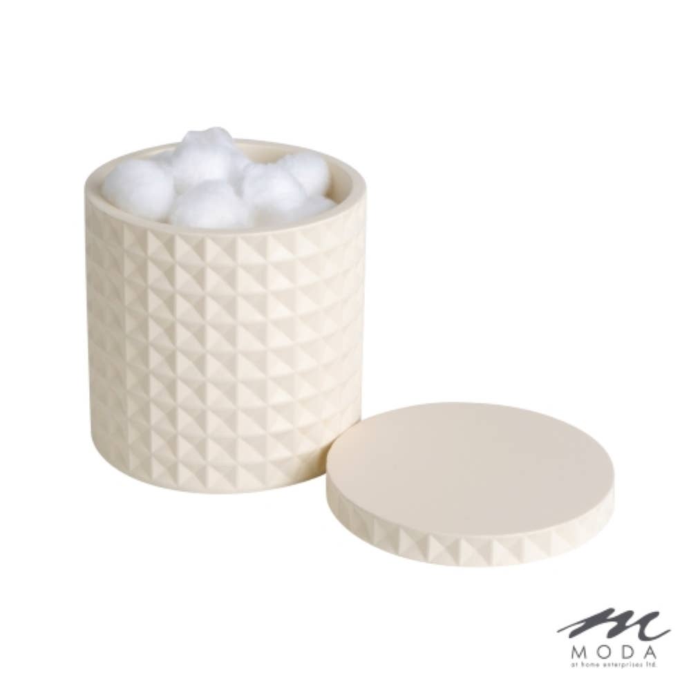 Moda at Home Enterprises, Ltd - Braemar Resin Cotton Jar: Navy Blue