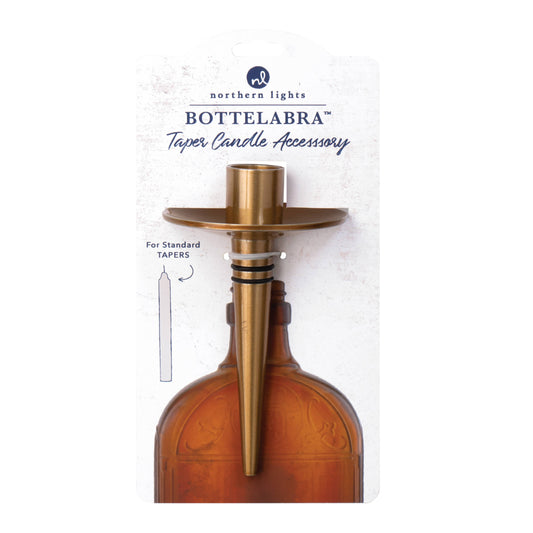 Northern Lights - Bottelabra™ - Taper Gold