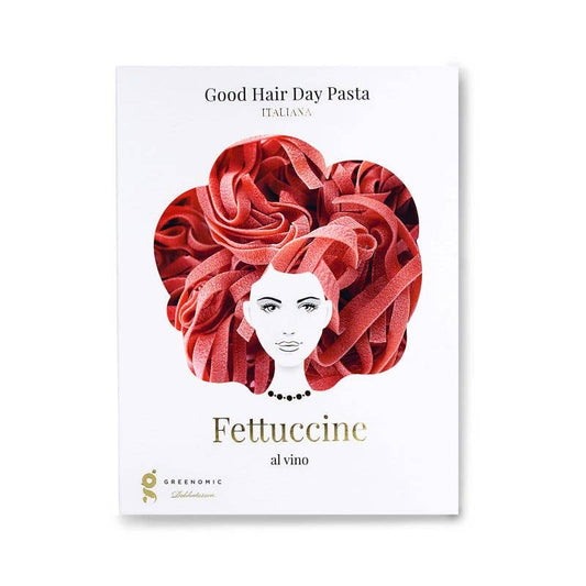 Greenomic Delikatessen, USA - Good Hair Day Pasta Fettuccine al vino (Case of 10 packs)