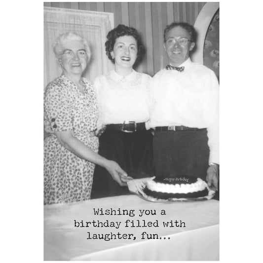 Primitives by Kathy - Laughter Greeting Card