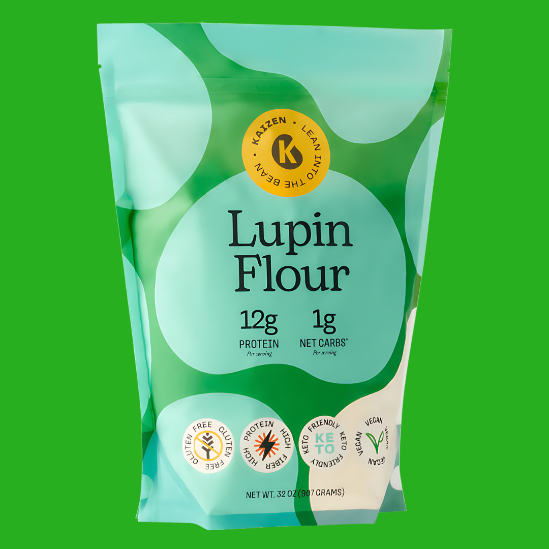 Kaizen Food Company - Lupin Flour 1g Net Carb High Protein - Gluten Free, Keto