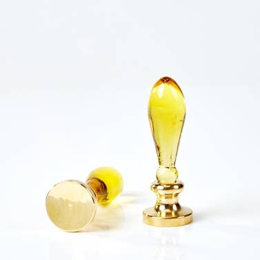 Freund Mayer & Co. - Murano Glass Handles -4 colors: Amber