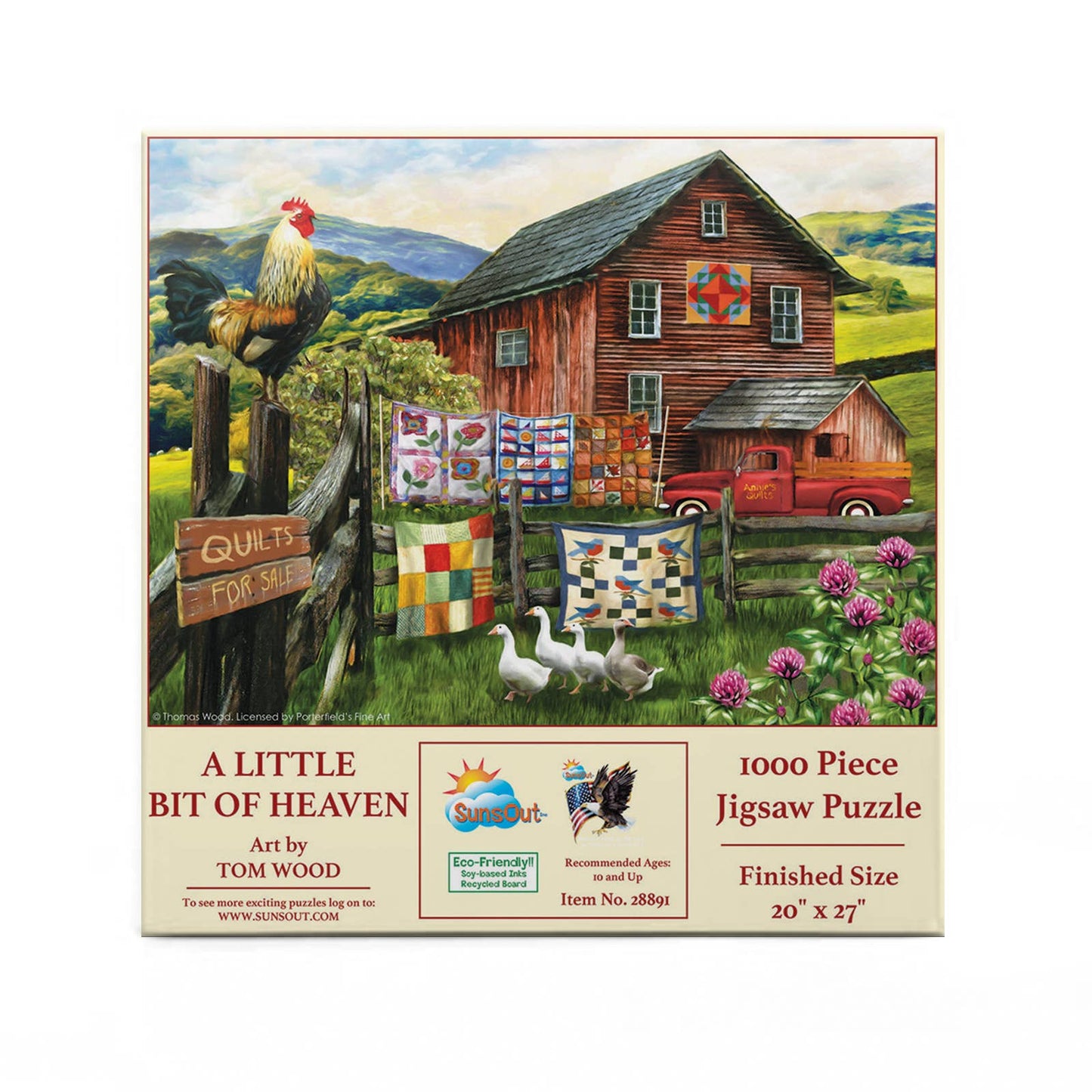 SunsOut - 0659 A Little Bit of Heaven 1000 pc Puzzle