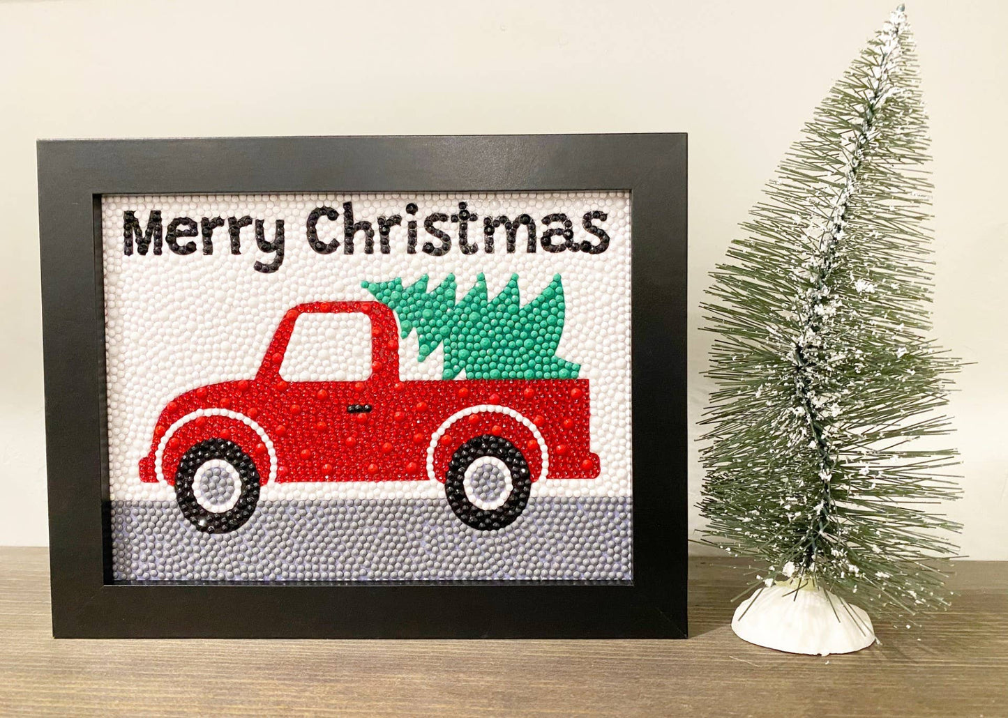 Addison Lane Designs Inc. - Christmas Tree Truck Diamond Art Kit
