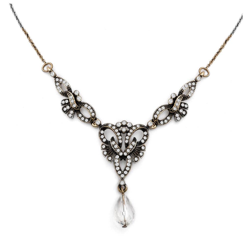 Lovett & Co - Lula Crystal Necklace & Earrings Gift Box