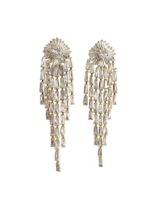 Gemelli - Glam Earring: Silver