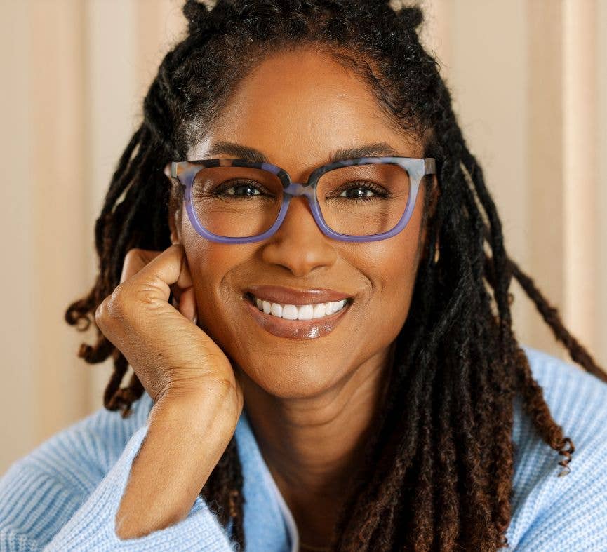 Peepers - Athens (Blue Light): Purple Botanico/Purple / Reading / 2.25