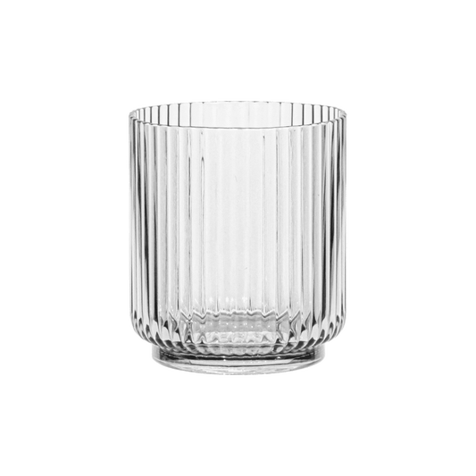 TarHong - Mesa Drinkware,Premium Acrylic,BPA Free,Dishwasher Safe: DOF 15 oz. / Clear