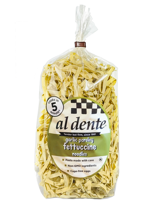 Al Dente Pasta - Garlic Parsley Fettuccine