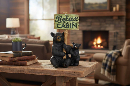 De Leon Collections - BEAR RELAX CABIN TABLETOP