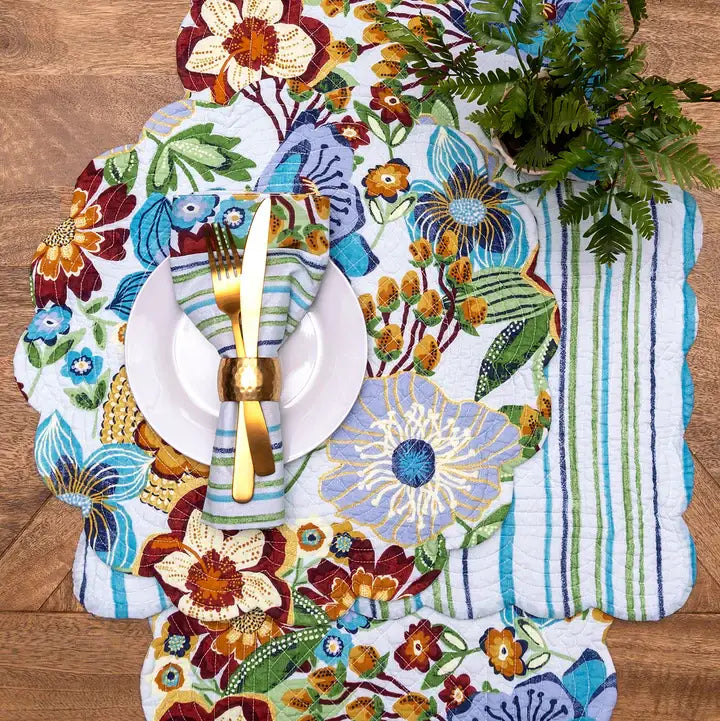 C&F Home - Calanthe Floral Napkin