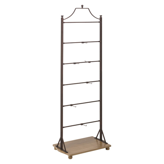 Tripar International - Bronze Ladder Floor Display with 36 hooks: Rack with 36 Hooks