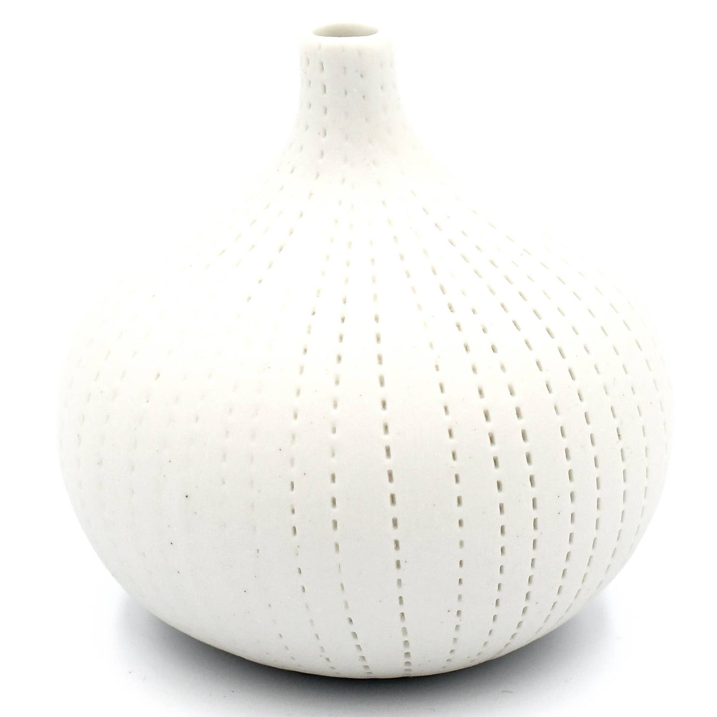 Art Floral Trading LLC - 192WH13 CONGO TINY S - WH 13 Porcelain bud vase