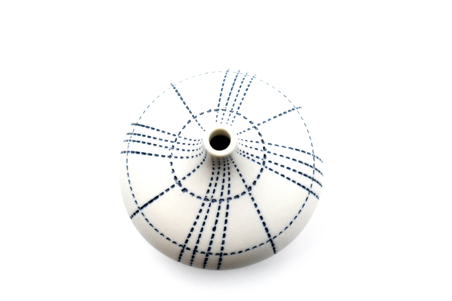 Art Floral Trading LLC - 192W25 CONGO TINY S - WO 25 Porcelain bud vase