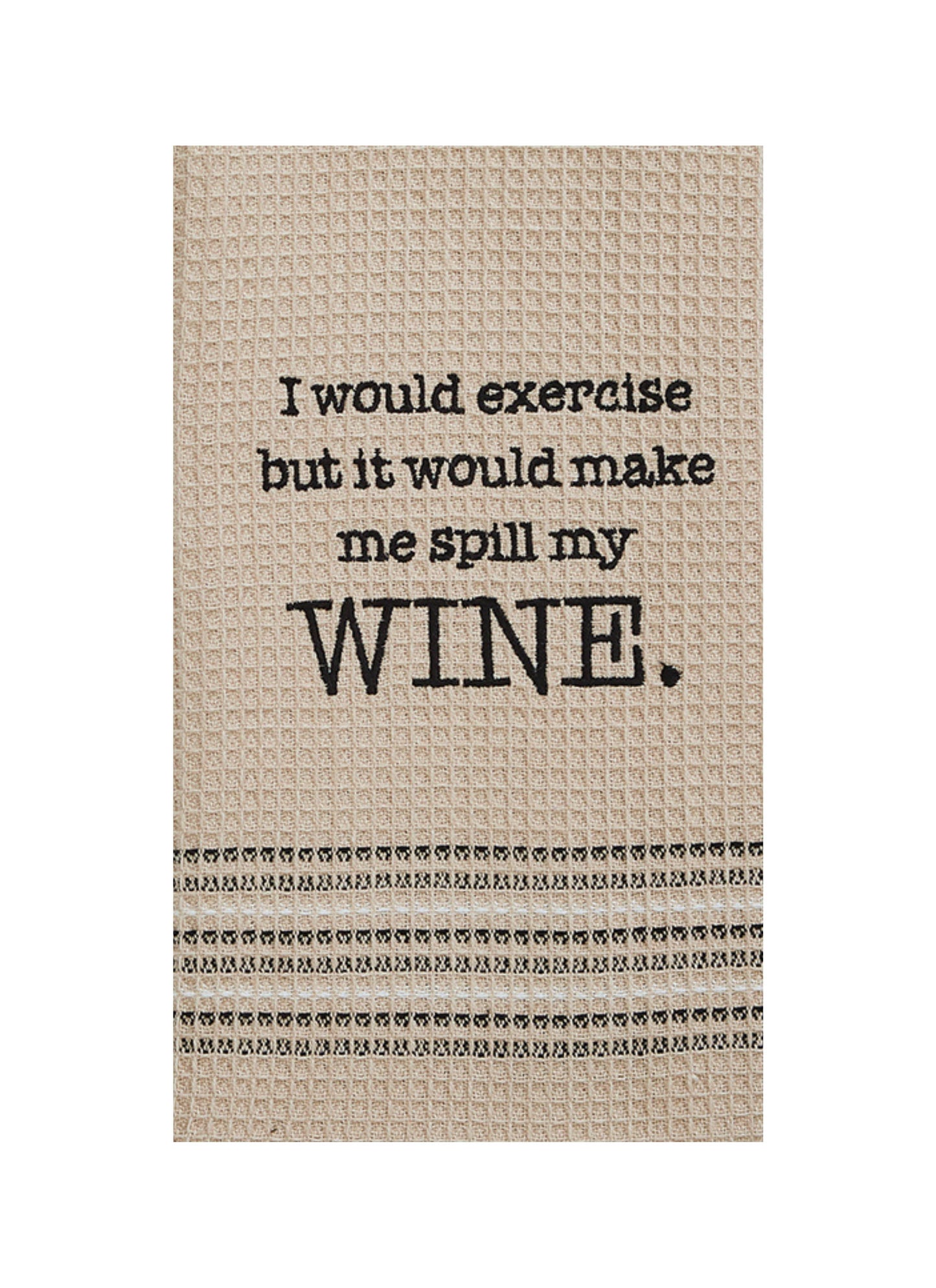 Mona B. - WINE WAFFLE-WEAVE DISHTOWEL (Set of 2) MH-141