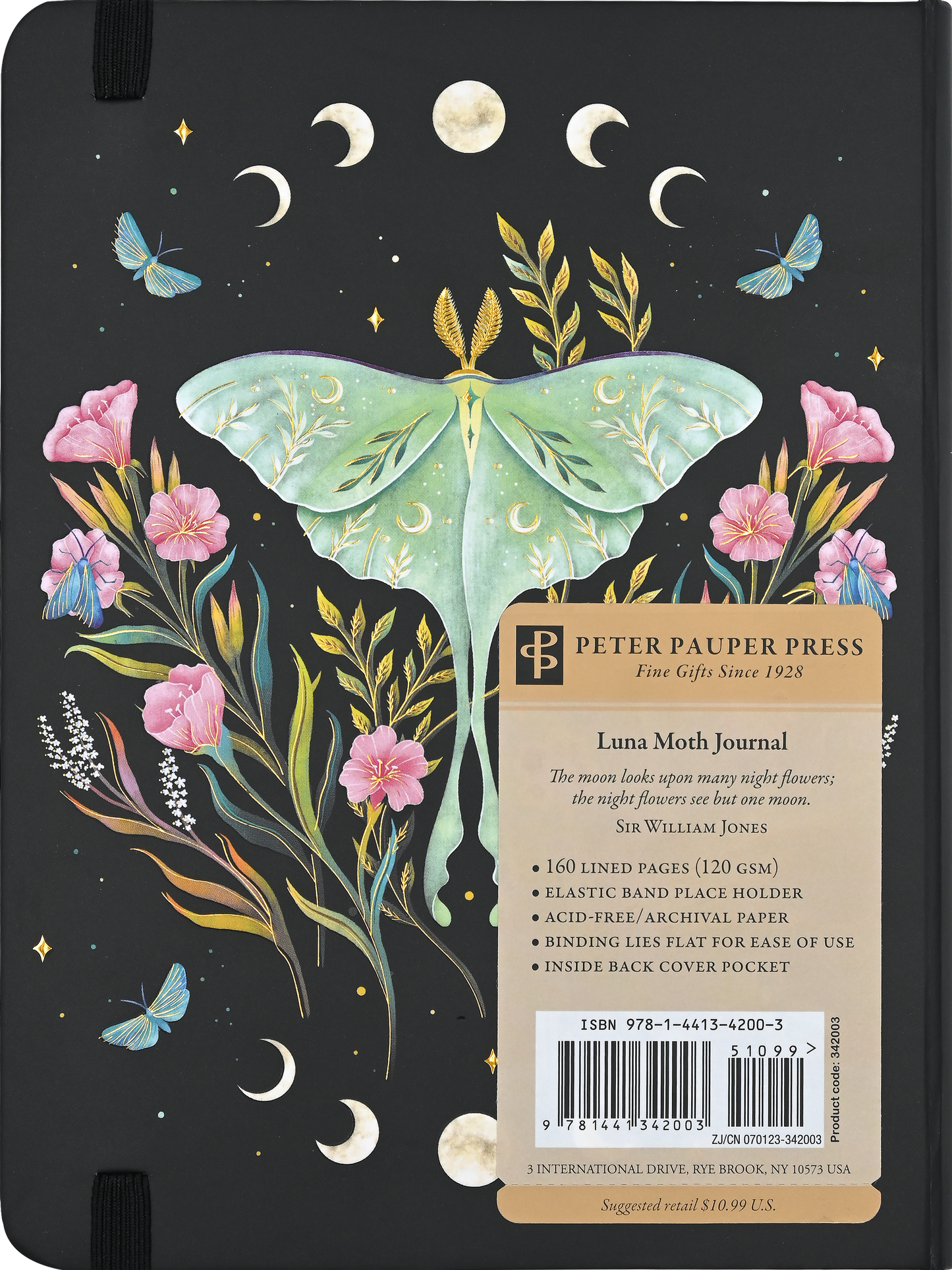 Peter Pauper Press - Luna Moth Journal