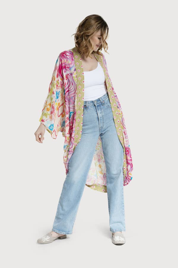 SAACHI - Marbled Multicolor Cocoon