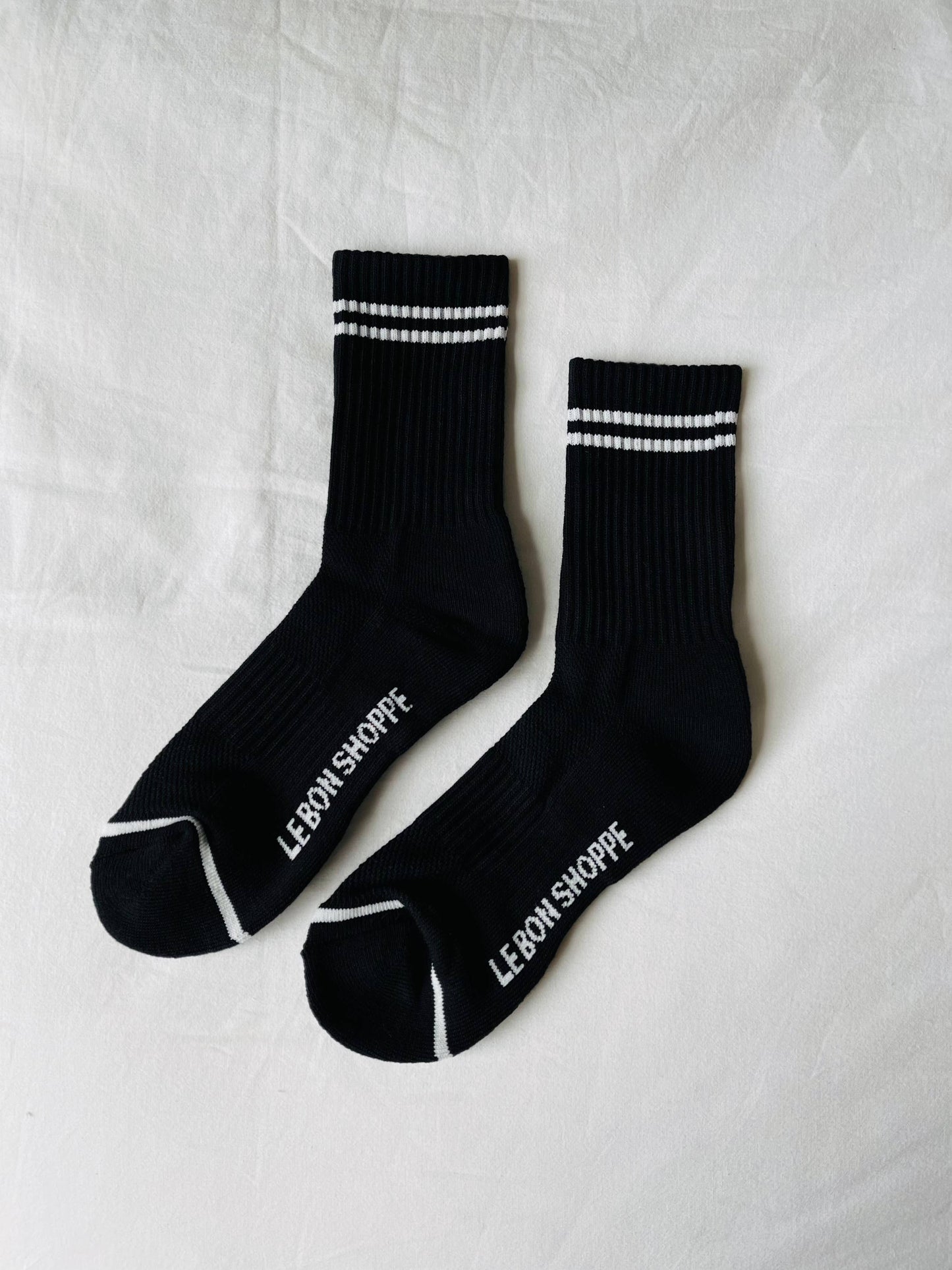 Le Bon Shoppe - Boyfriend Socks: Noir