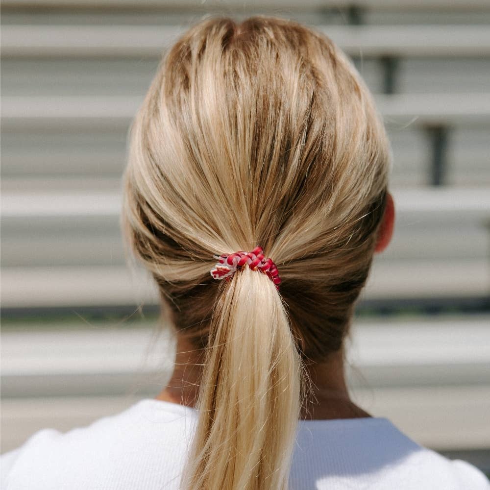 TELETIES - Spiral Hair Coils | Small | Go Noles! Hair Ties