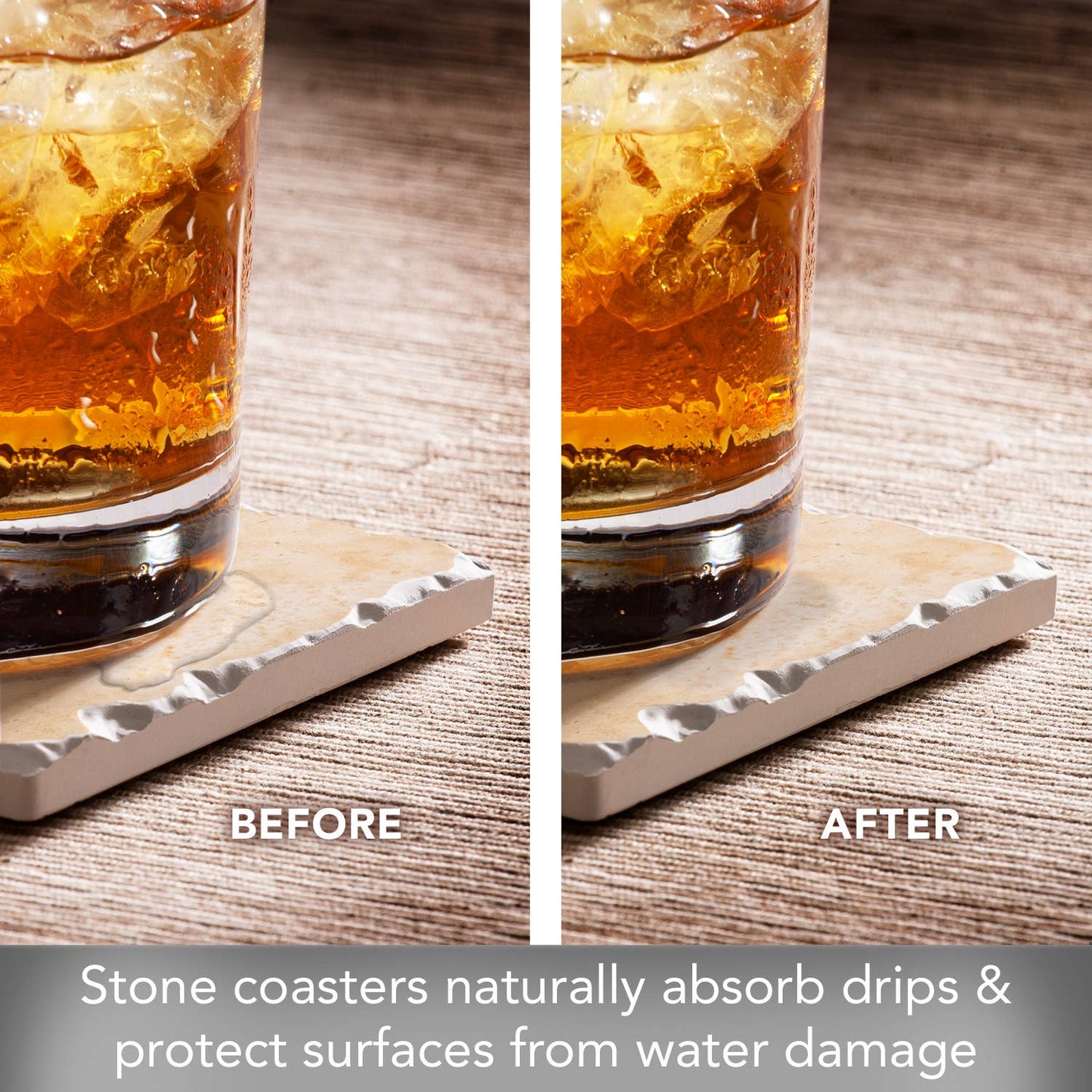 CounterArt/Highland Home/Thirstystone - "Fly Fishing Lures" 4 Pack Assorted Image Coaster Set