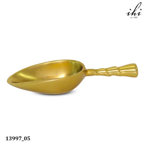 India Handicrafts Inc - Gold Small Ice Scoop