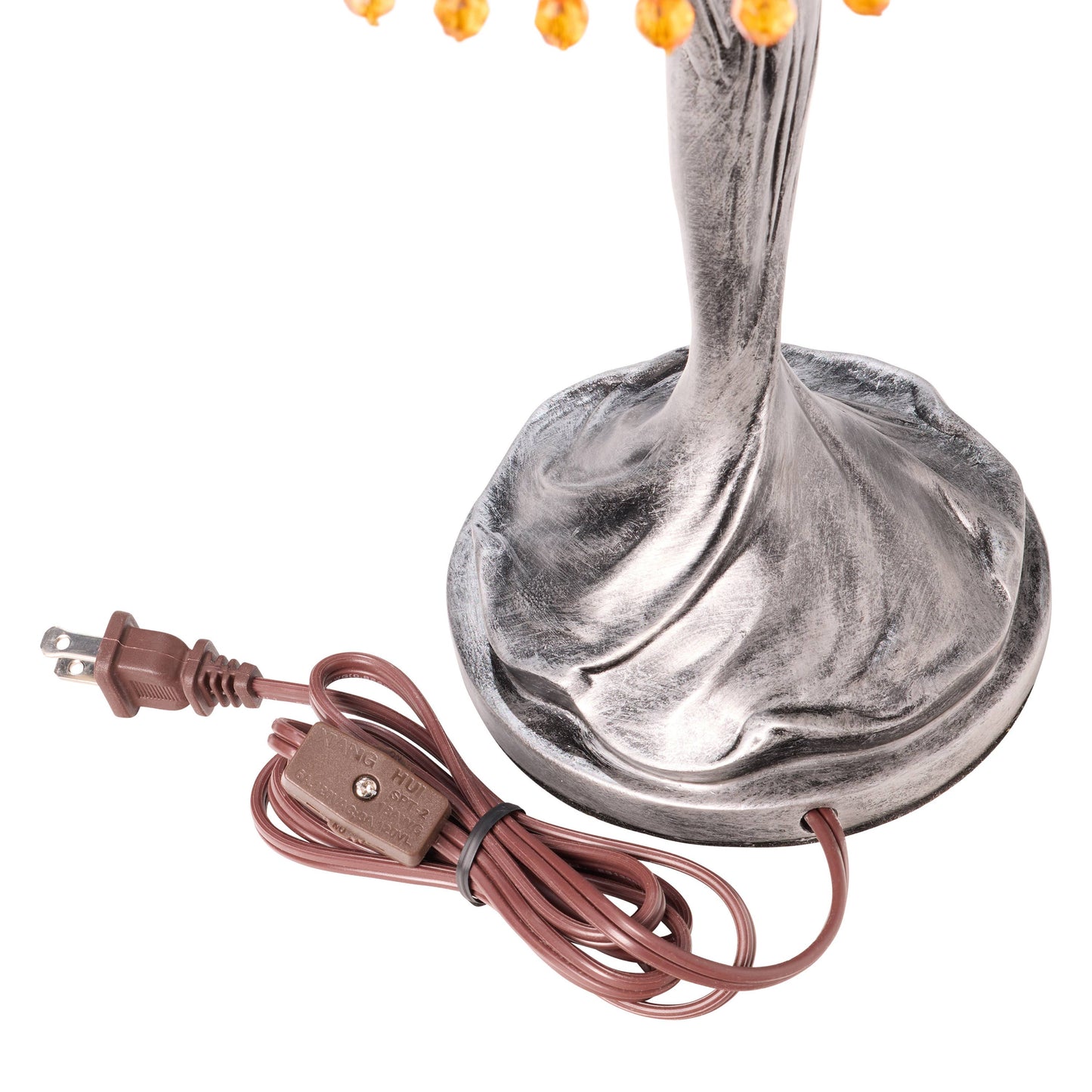 River of Goods - 24" Parisian Antique Silver Bell Shade Novelty Table Lamp