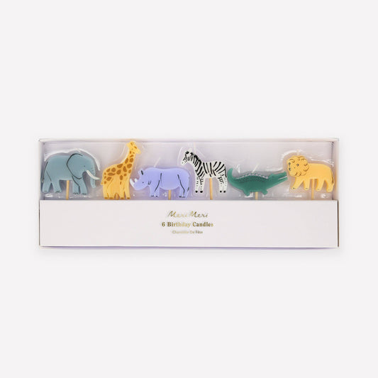 Meri Meri - Jungle Animal Candles