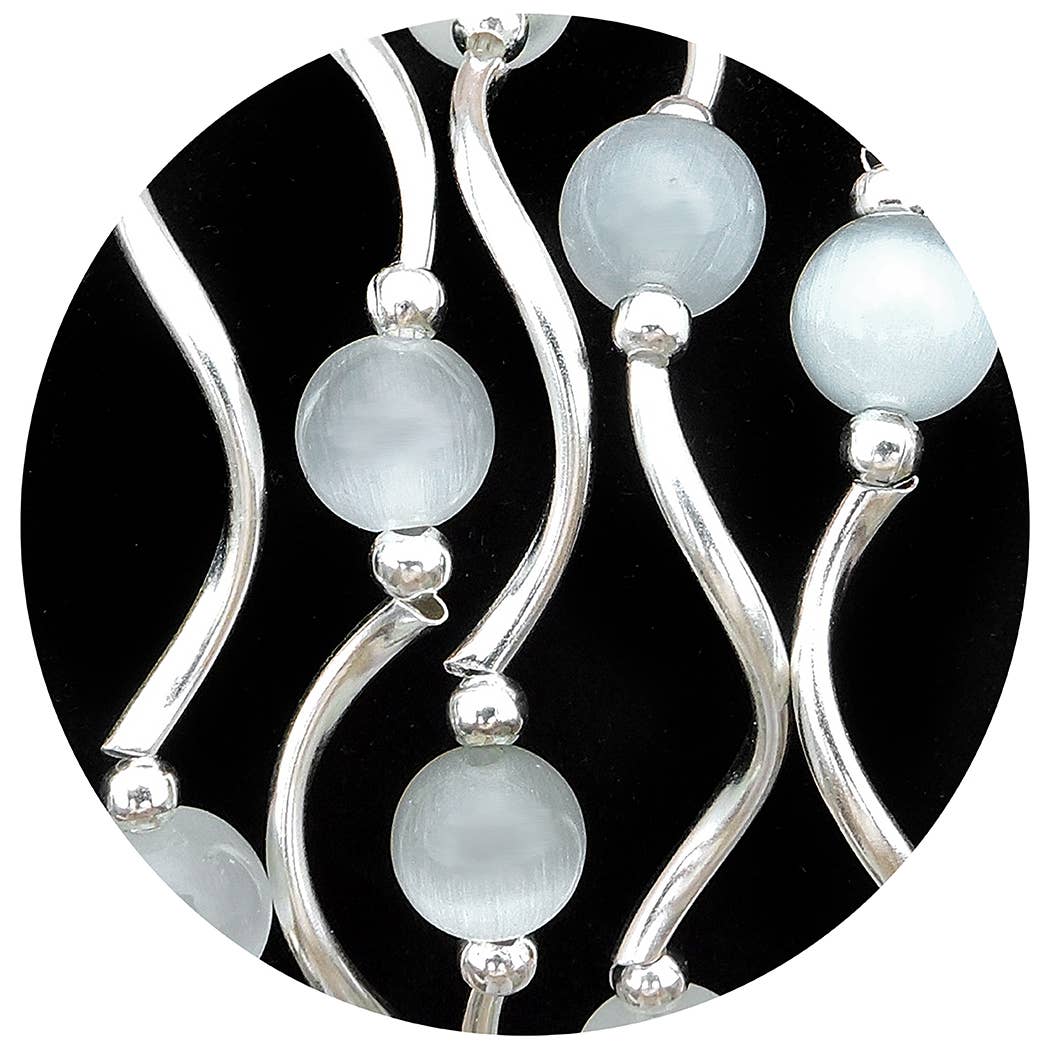 My Fun Colors - Cats Eye Bracelets Select from 12 Color Styles: Lace Cats Eye Bracelet