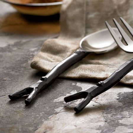 India Handicrafts Inc - 4.5" Petite Steel Spoon