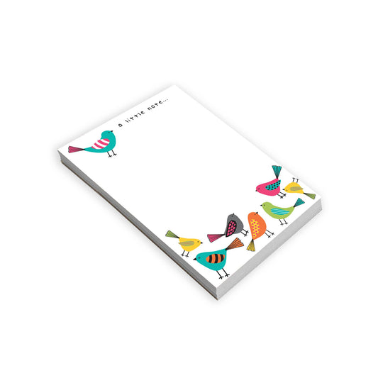 GINA B DESIGNS - Memo Pad - Bright Birds