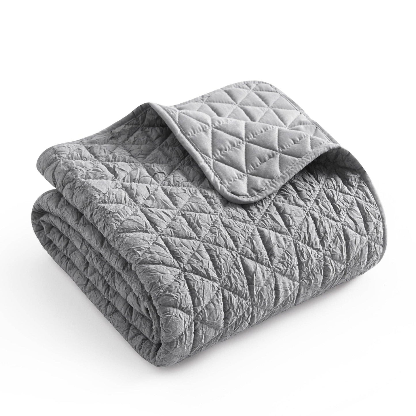 Levtex Home - Rowan Quilted Throw: Cream