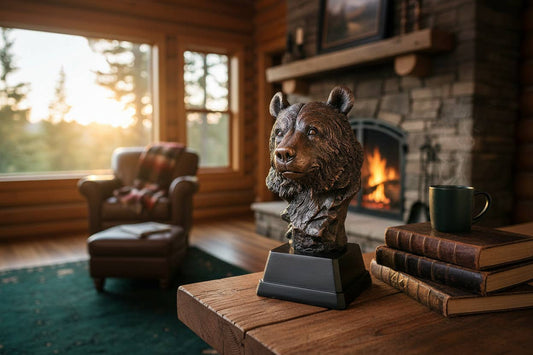De Leon Collections - BEAR BUST TABLETOP