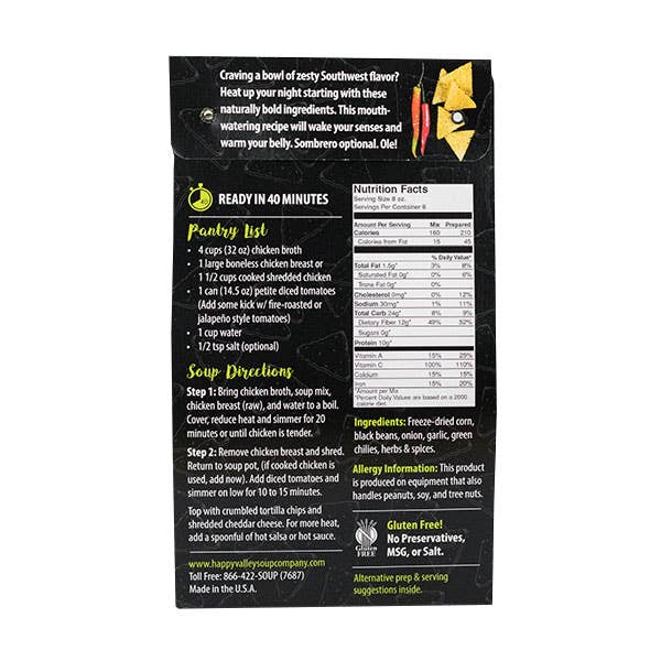 Happy Valley Soup Company - Fiesta Tortilla Soup