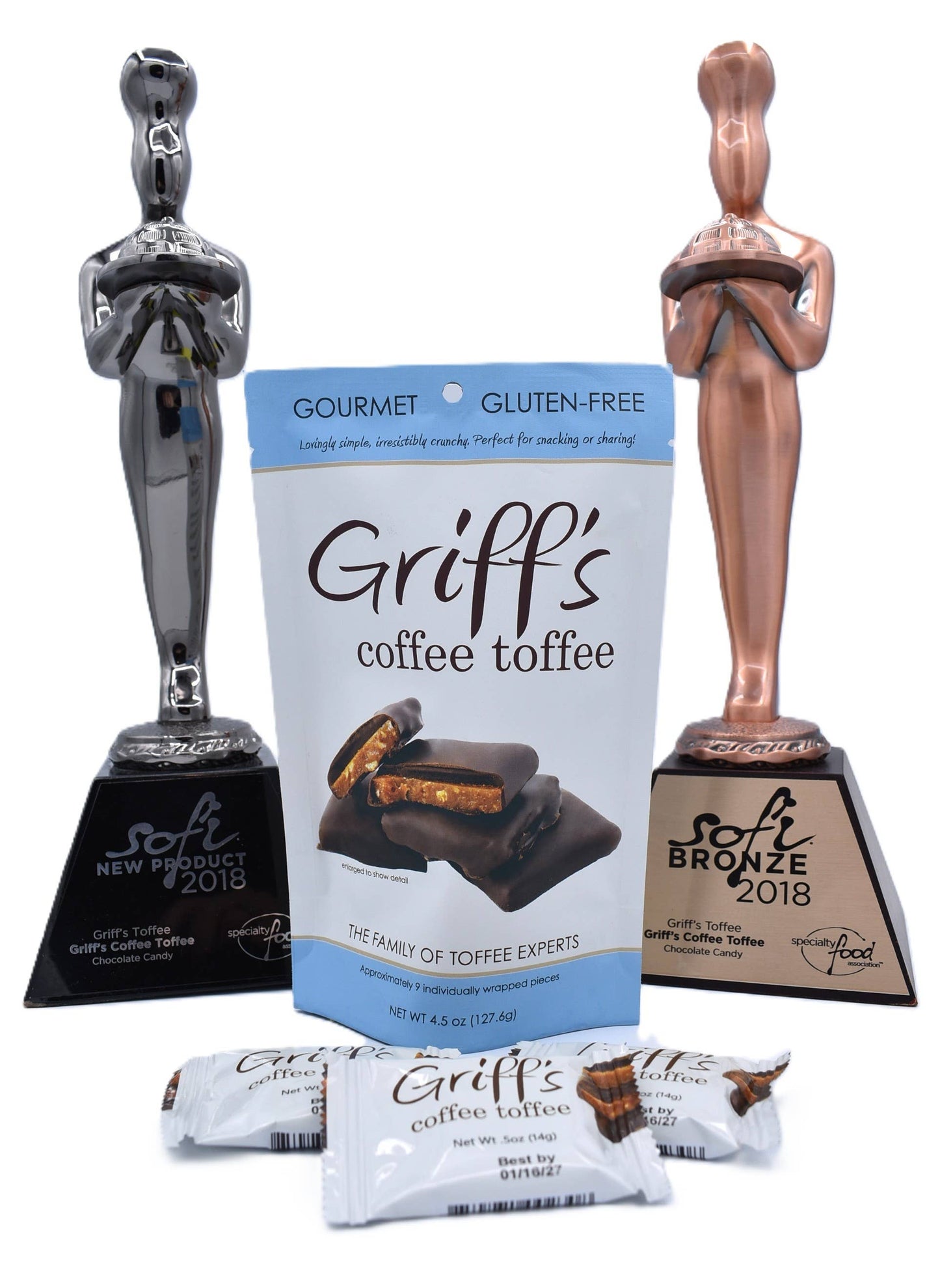 Griff's Toffee - Griff's Coffee Toffee - 4.5 oz bag