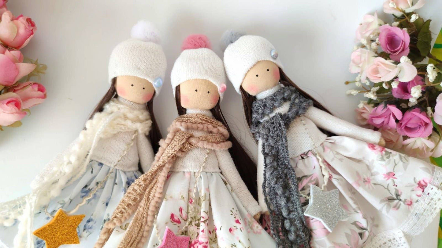 ChernikovaNataliya - Handmade Doll, Fabric Doll, Rag Doll, Girl Gift, Softie Doll, Collectible Doll, Doll Cotton, Interior Doll, Stuffed Doll, Heirloom Doll: 2
