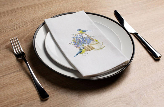 Altoonastore - Spring Blooms Tea Party - Printed Guest Towel