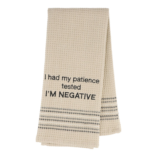 Mona B. - TESTED NEGATIVE Tea Towel - Set of 2 MH-251