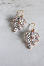 Load image into Gallery viewer, A Pocket of Posies - Glass Leaf Earrings