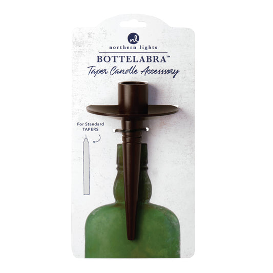 Northern Lights - Bottelabra™ - Taper Bronze