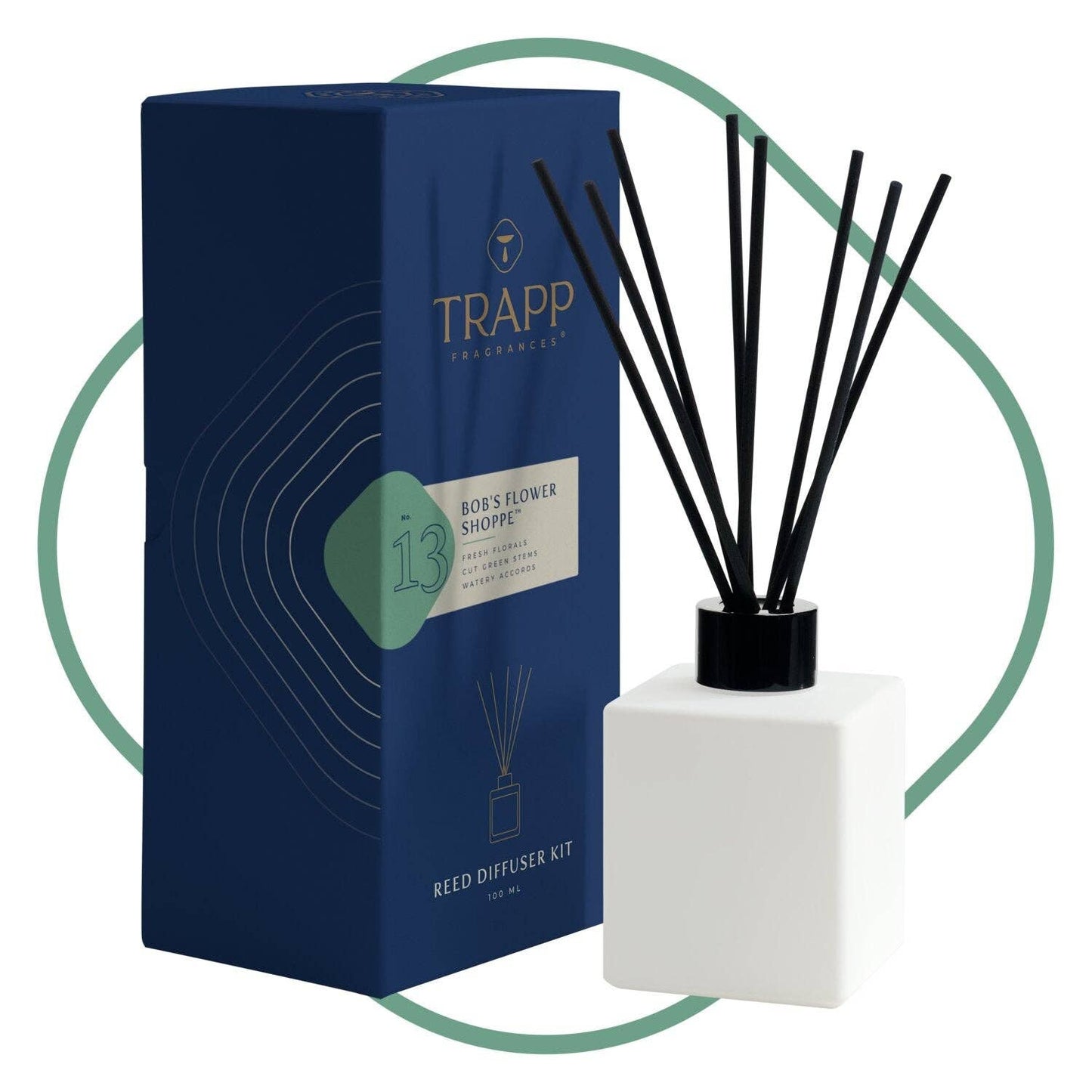 Trapp Fragrances - No. 13 Bob's Flower Shoppe 4 oz. Reed Diffuser Kit