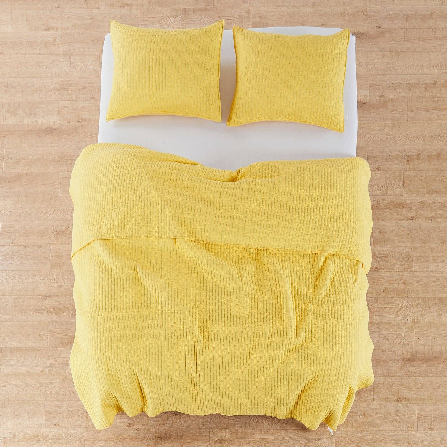 Levtex Home - Cross Stitch Quilt Set: Spa / King/Cal King