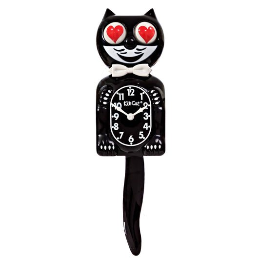 Kit-Cat Klock - Classic Black Kit Cat Klock - Heart Eyes Limited Edition