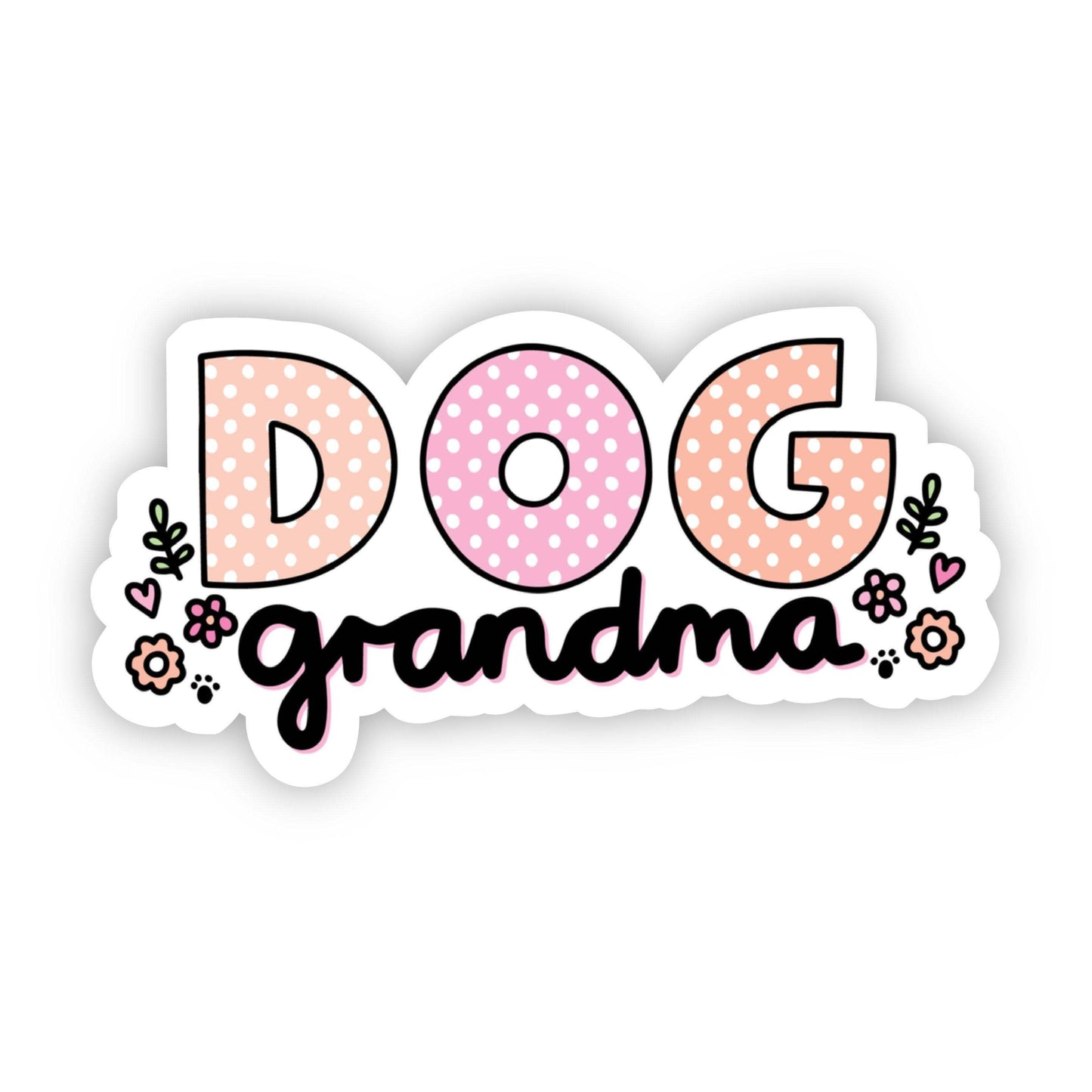 Big Moods - Dog Grandma Sticker